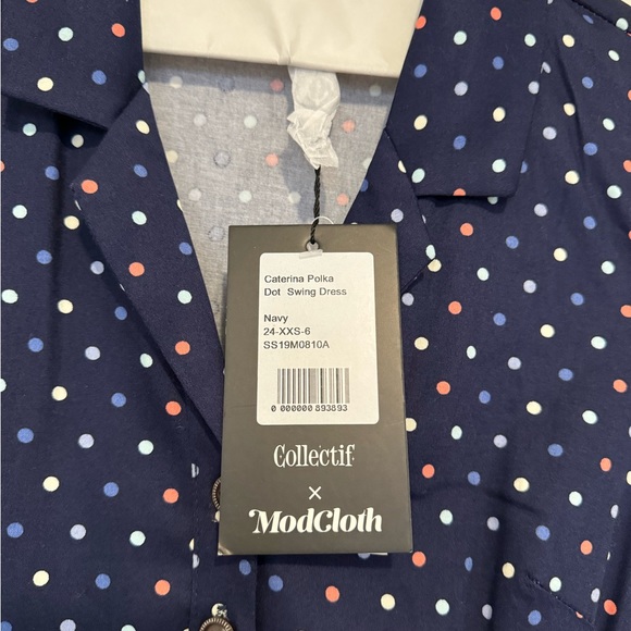 Modcloth Polka dot shirt dress - Picture 5 of 7